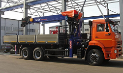 Кран-манипулятор DongYang SS2037 на базе КАМАЗ 6520 6х4