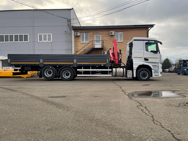 Кран-манипулятор Fassi F155A.0.22 на базе КАМАЗ 65658 B5 6х2-2