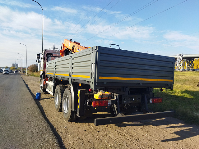 Бурильно-крановая машина HANGIL HGC986 на базе FAW 6х4