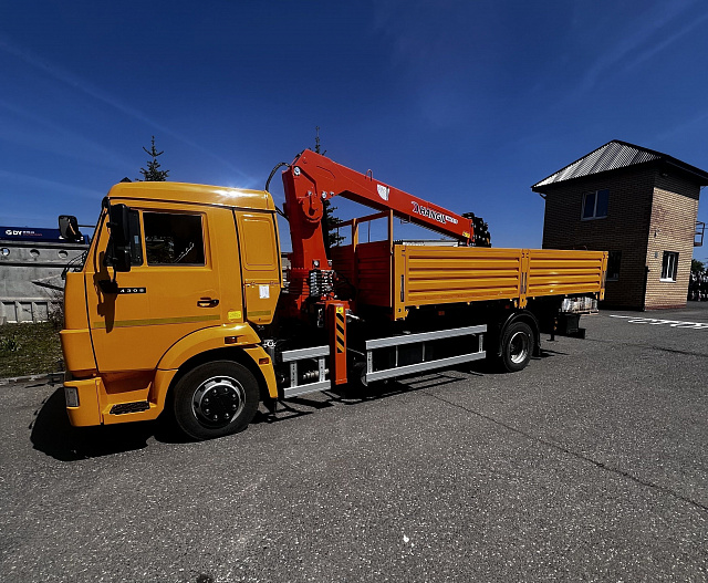 Кран-манипулятор Hangil HGC515 на базе КАМАЗ 4308 4х2