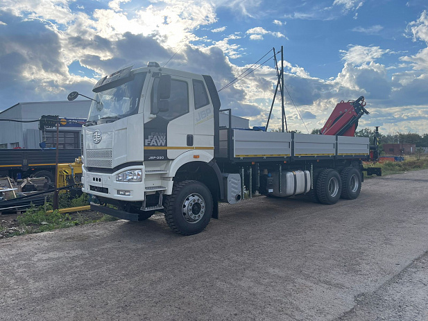 Кран-манипулятор ИНМАН ИМ180 на базе FAW 6х4