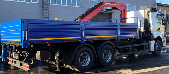 Кран-манипулятор ИНМАН ИМ 320 на базе КАМАЗ 6207 6х4