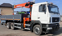 Кран-манипулятор Hangil HGC756 на базе МАЗ 6х4