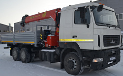 Кран-манипулятор ИНМАН ИТ 150 на базе МАЗ 6х4