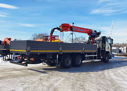 Кран-манипулятор Kanglim KS2057 на базе FAW 6х4