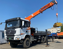 Кран-манипулятор Hangil HGC986 на базе SHACMAN 6х6