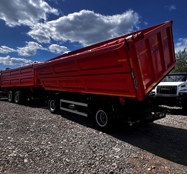 Автомобиль-самосвал КАМАЗ 65115 6х4 с КМУ ИНМАН ИМ 150N