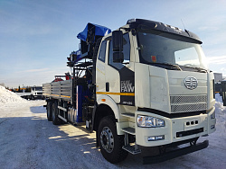 Кран-манипулятор DongYang SS2037 на базе FAW 6х4