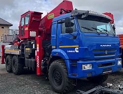 Автогидроподъемник Hansin 450А на базе КАМАЗ 43118 6х6