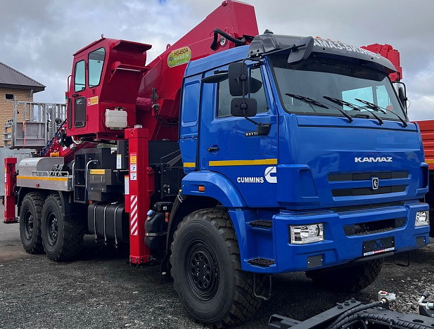 Автогидроподъемник Hansin 450А на базе КАМАЗ 43118 6х6