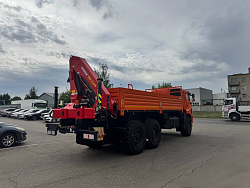 Кран-манипулятор ИНМАН ИМ 150N на базе КАМАЗ 43118 6х6