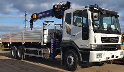 Кран-манипулятор DongYang SS2037 на базе DAEWOO NOVUS 6х4