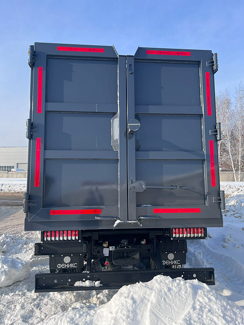 Автомобиль-ломовоз КАМАЗ 65115 6х4 с манипулятором VM10L74M