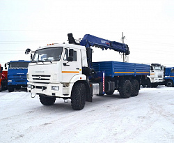 Бурильно-крановая машина DONGYANG SS1966 на базе КАМАЗ 43118 6х6