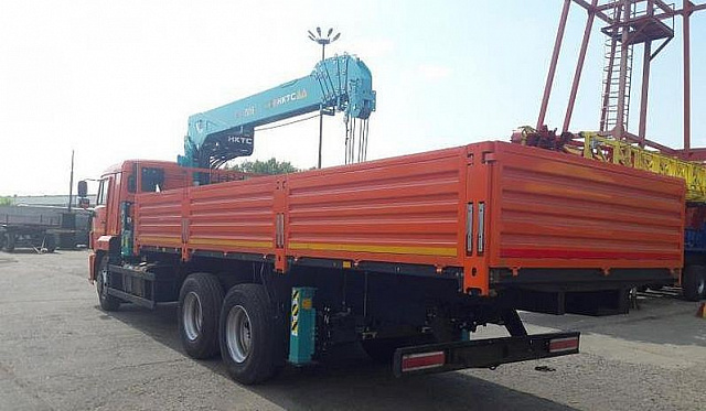 Кран-манипулятор HKTC HLC7016L на базе КАМАЗ 65115 6х4
