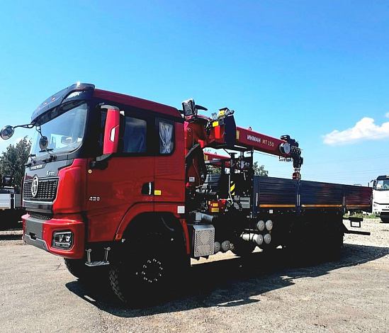 Кран-манипулятор ИНМАН ИТ 150 на базе SHACMAN 6х6