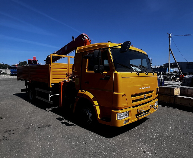 Кран-манипулятор Hangil HGC515 на базе КАМАЗ 4308 4х2