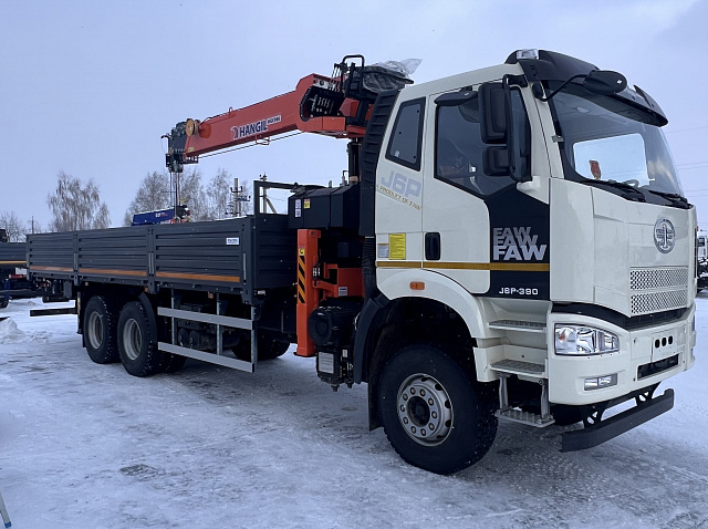 Кран-манипулятор Hangil HGC986 на базе FAW 6х4