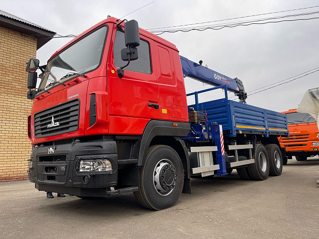 Кран-манипулятор DongYang SS1966 на базе МАЗ 6х4