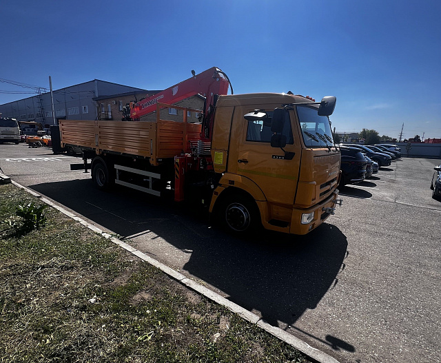 Кран-манипулятор Hangil HGC515 на базе КАМАЗ 4308 4х2