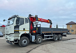 Кран-манипулятор ИНМАН ИТ 150 на базе FAW 8х4