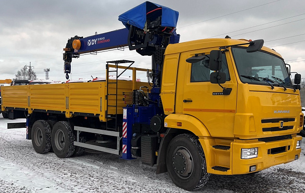 Кран-манипулятор DongYang SS1926 на базе КАМАЗ 65115 6х4