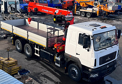 Кран-манипулятор Horyong HRS 216 на базе МАЗ 6х4