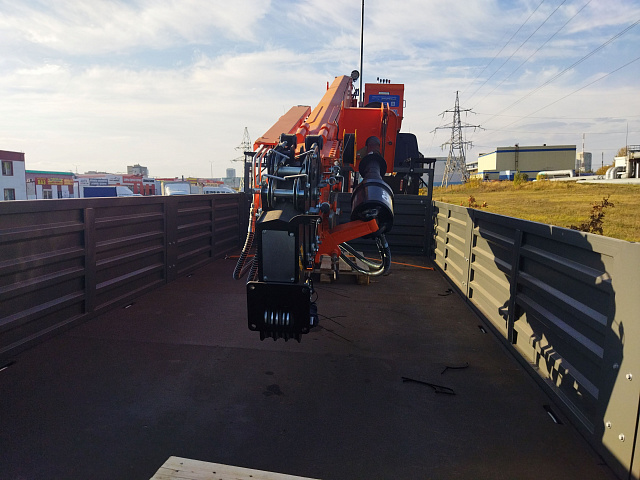 Бурильно-крановая машина HANGIL HGC986 на базе FAW 6х4