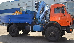 Бурильно-крановая машина ИНМАН ИМ 95 на базе КАМАЗ 43502 4х4