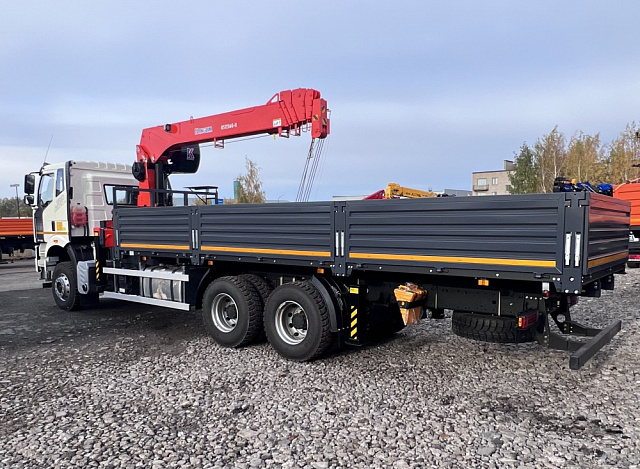 Кран-манипулятор Kanglim KS1256 на базе FAW 6х4