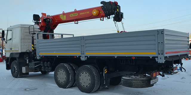 Кран-манипулятор ИНМАН ИТ 150 на базе МАЗ 6х4