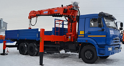 Бурильно-крановая машина KANGLIM KS2056H на базе КАМАЗ 65117 6х4