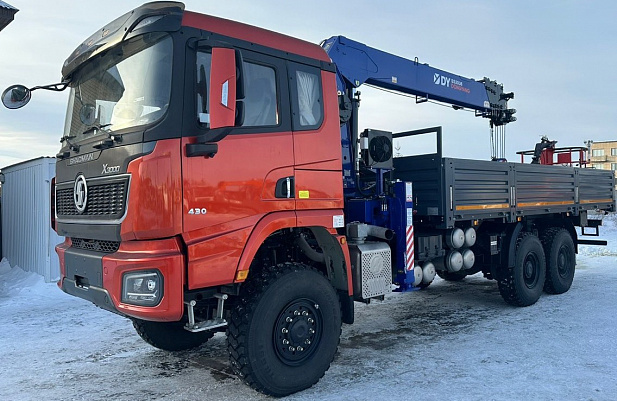 Кран-манипулятор DongYang SS2036 на базе SHACMAN 6х6