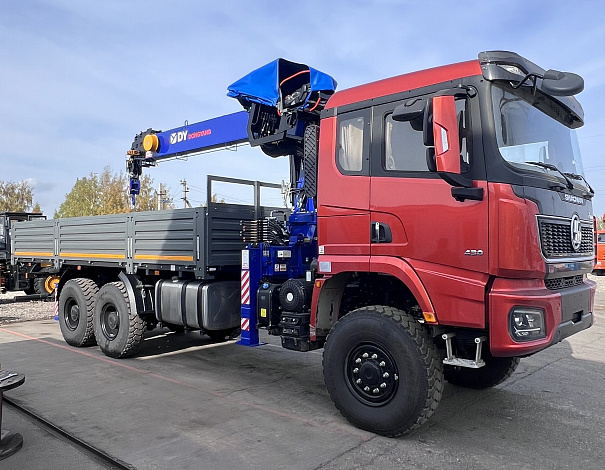 Кран-манипулятор DongYang SS2037 на базе SHACMAN 6х6