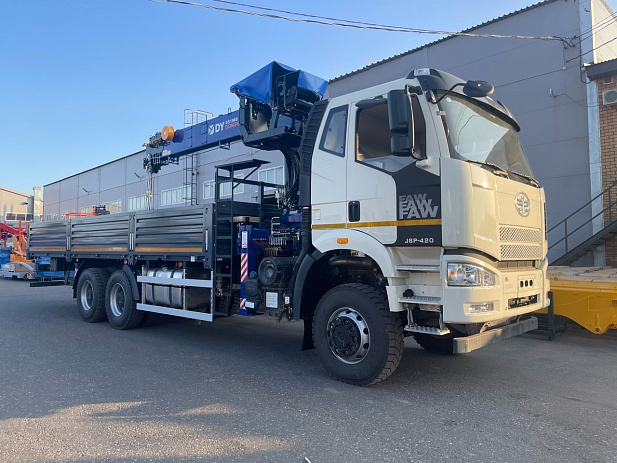 Кран-манипулятор DongYang SS1966 на базе FAW 6х6