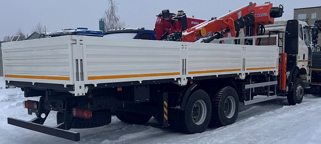 Кран-манипулятор Hangil HGC976 на базе FAW 6х4