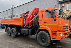 Кран-манипулятор ИНМАН ИМ 240N на базе КАМАЗ 43118 6х6