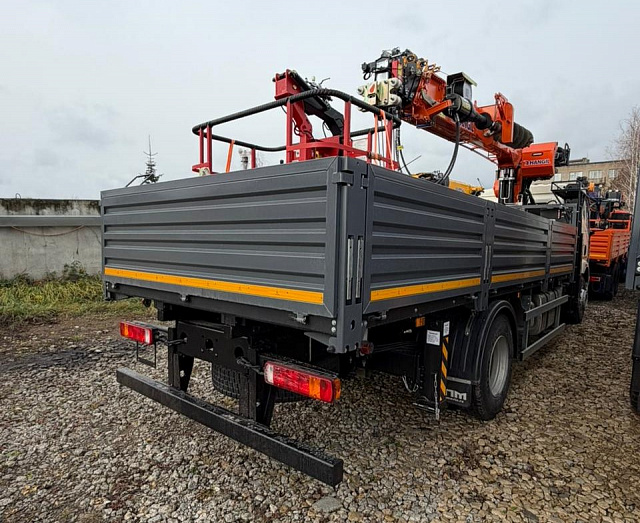 Кран-манипулятор Hangil HGC976 на базе FAW 4х2