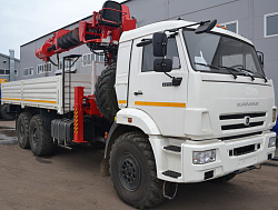Бурильно-крановая машина HORYONG HRS 216 на базе КАМАЗ 43118 6х6