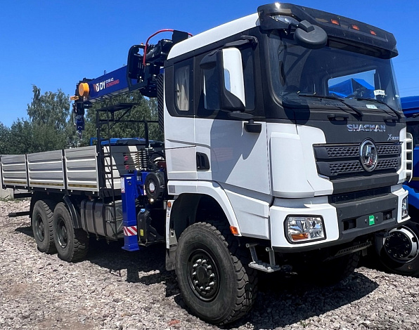 Кран-манипулятор DongYang SS1956 на базе SHACMAN 6х6