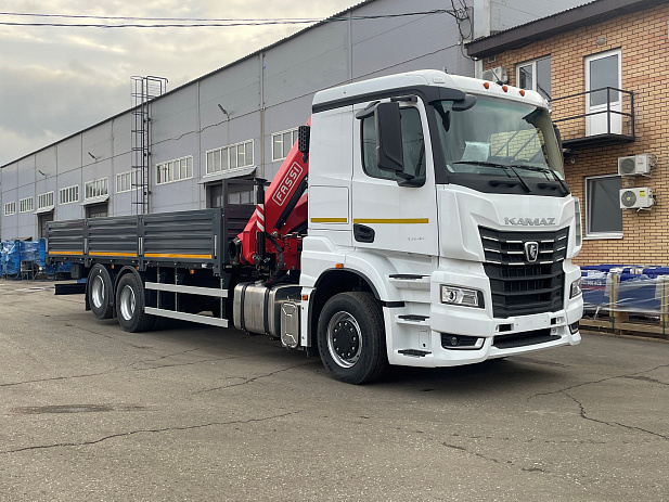 Кран-манипулятор Fassi F155A.0.22 на базе КАМАЗ 65658 B5 6х2-2