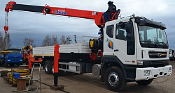 Кран-манипулятор Kanglim KS1256 на базе DAEWOO NOVUS 6х4