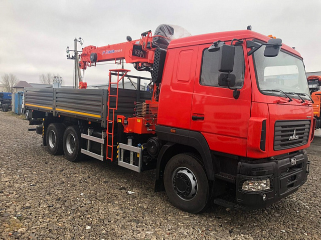 Кран-манипулятор Kanglim KS1256 на базе МАЗ 6х4