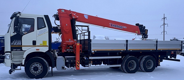 Кран-манипулятор Hangil HGC1235 на базе FAW 6х4