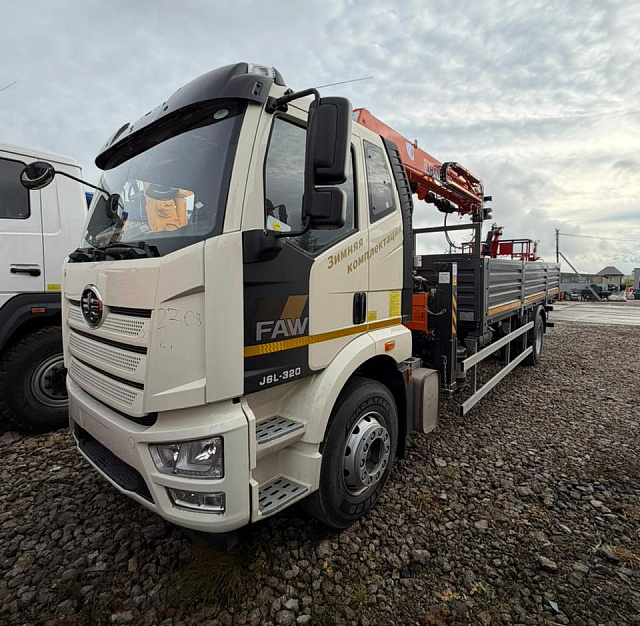 Кран-манипулятор Hangil HGC976 на базе FAW 4х2