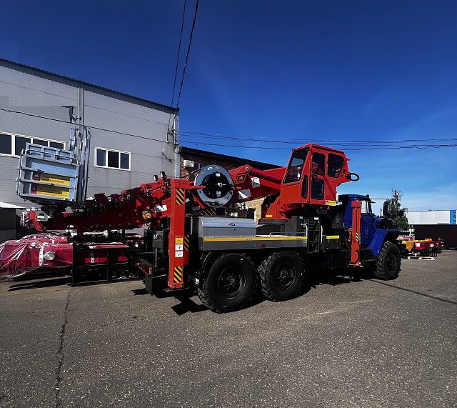 Автогидроподъемник Hansin 450А на базе УРАЛ NEXT 4320 6х6