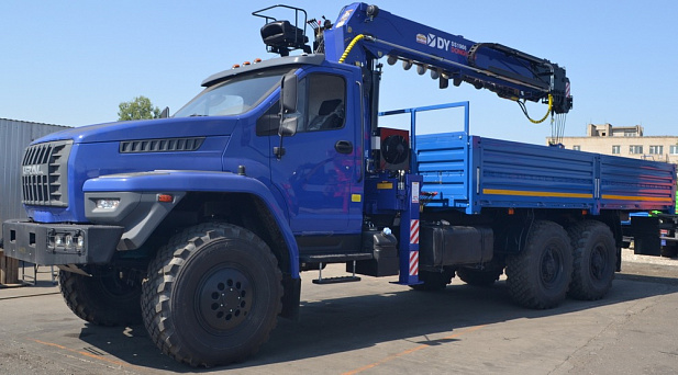 Кран-манипулятор DongYang 1966 на базе УРАЛ NEXT 6х6