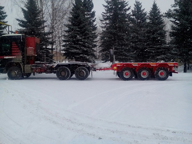 Прицеп-трал Specpricep 8376P3 высокорамный г/п 20 тонн