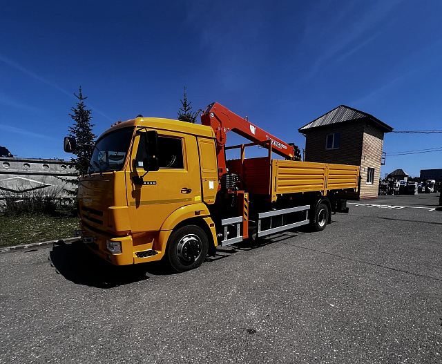 Кран-манипулятор Hangil HGC515 на базе КАМАЗ 4308 4х2