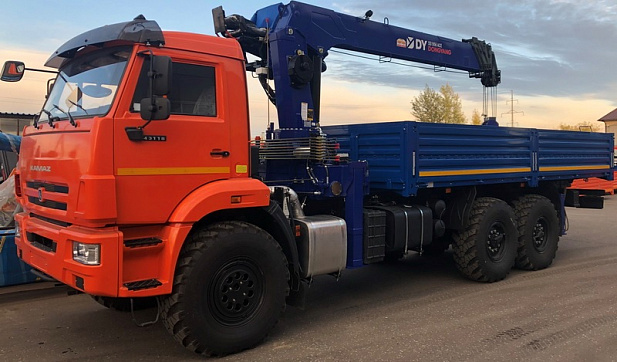Кран-манипулятор DongYang SS1926 на базе КАМАЗ 43118 6х6